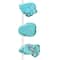 12 Pack: Turquoise Dyed Howlite Flat Chip Beads by Bead Landing™
